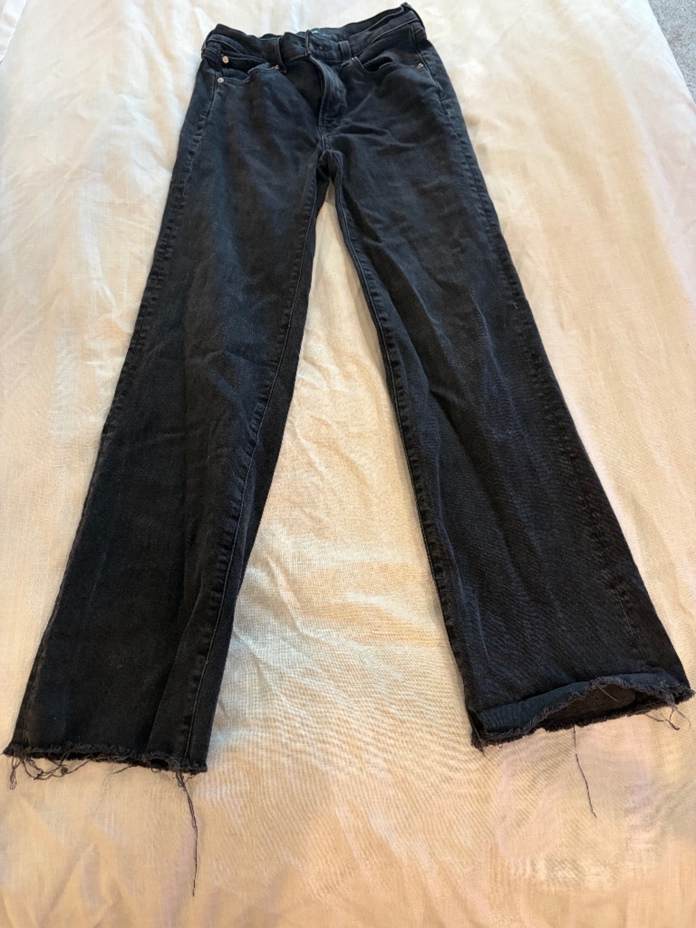 Edwin black rinse denim